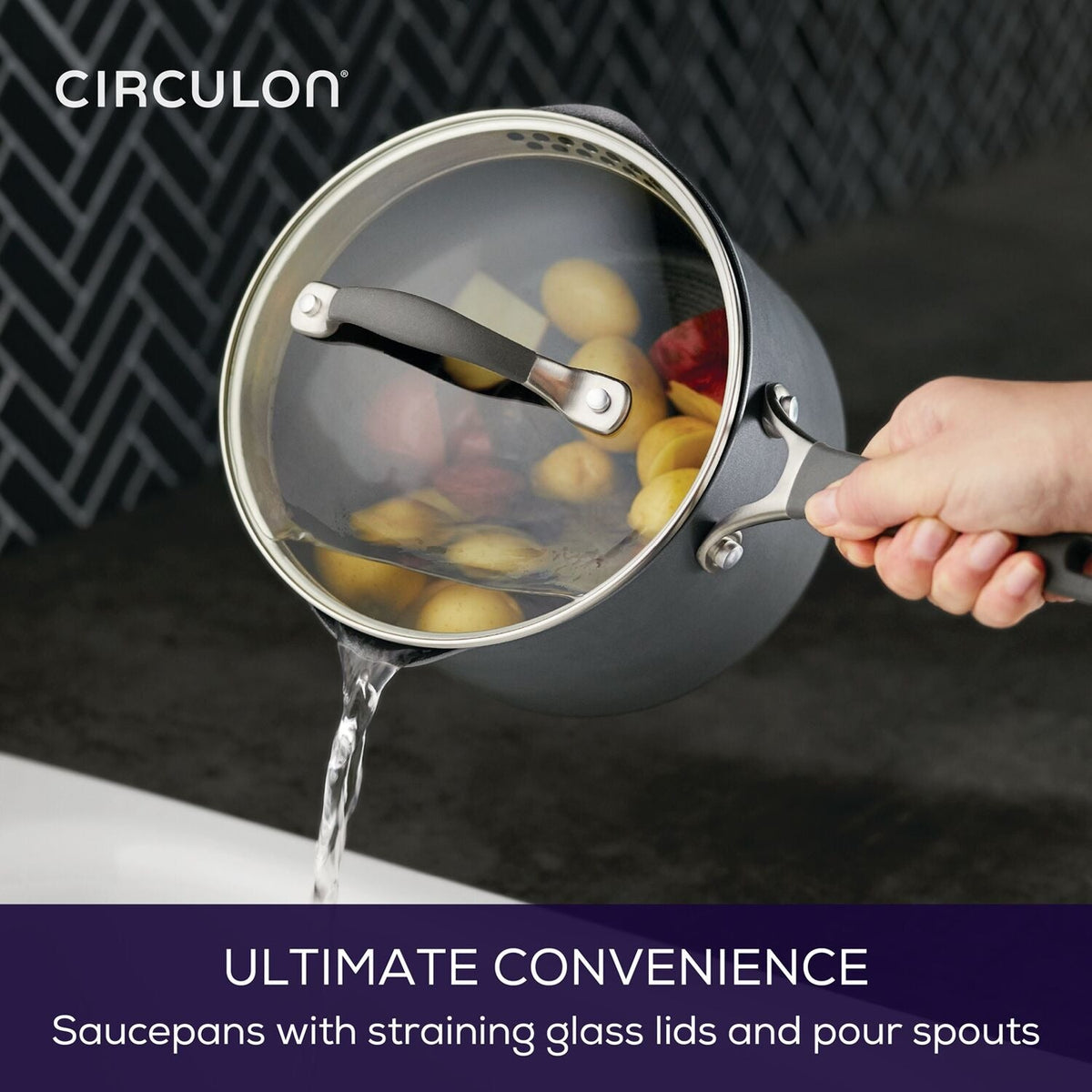 Circulon ScratchDefense 18cm Saucepan