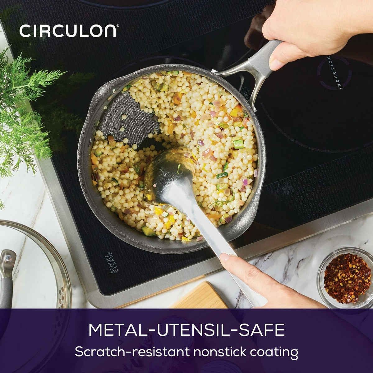 Circulon ScratchDefense Pans – Set of 5
