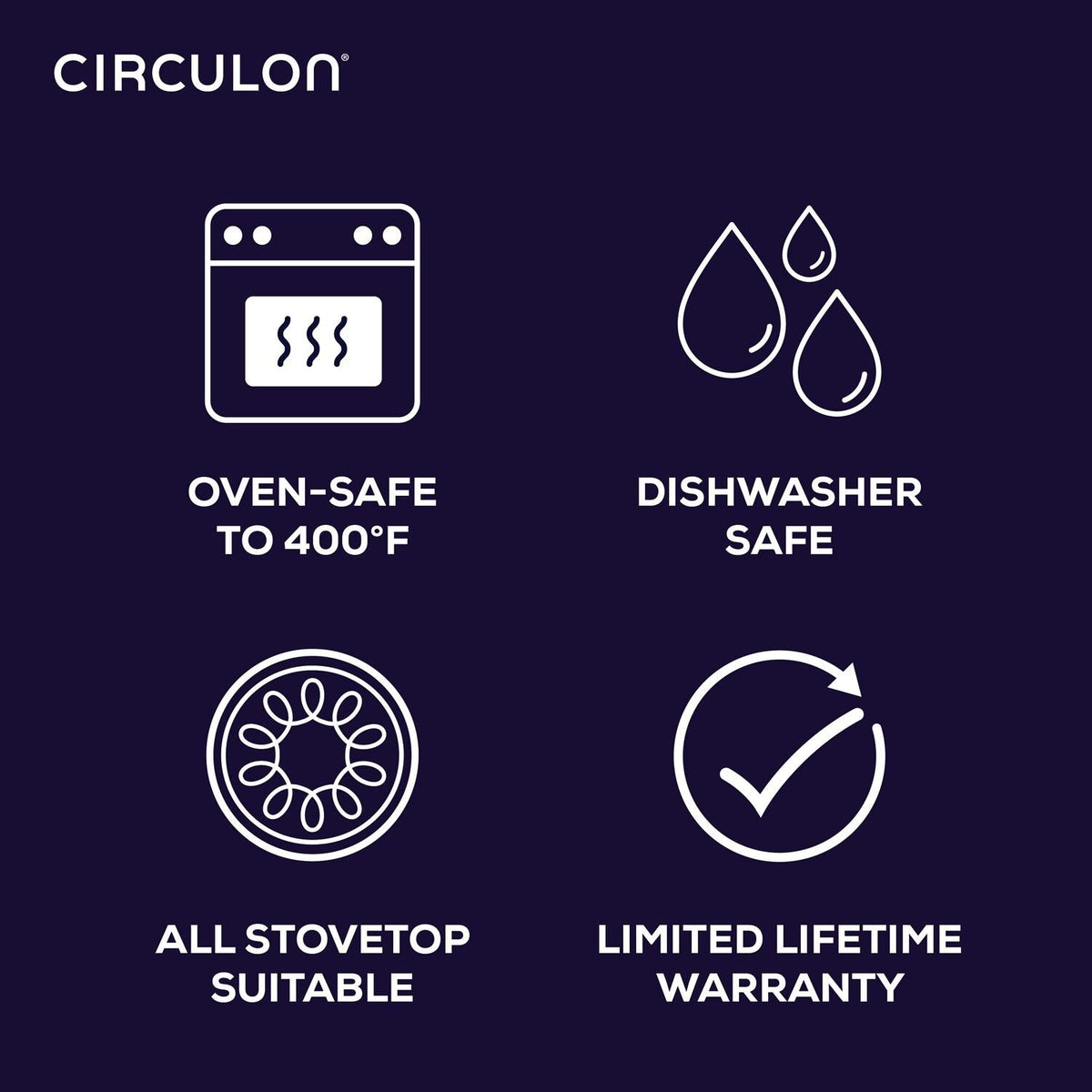 Circulon ScratchDefense Pans – Set of 5