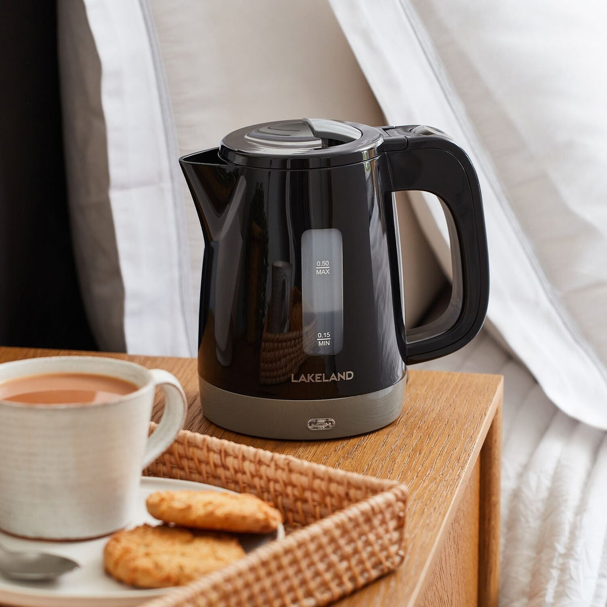 Lakeland Dual Voltage Portable Travel Kettle 0.5L