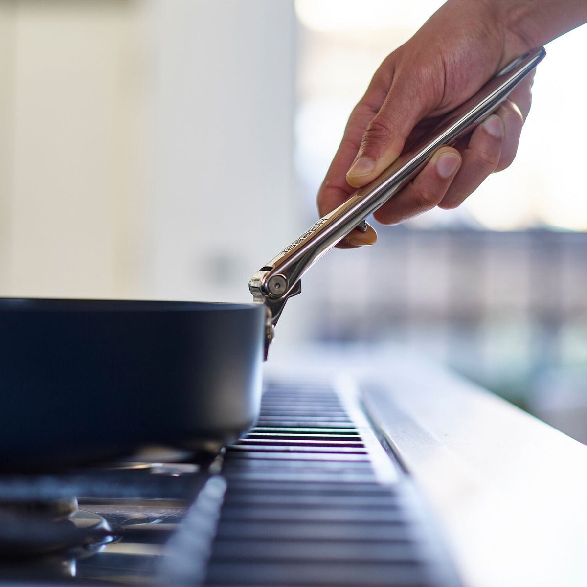 Joseph Joseph Space 28cm Sauté Pan with Lid and Folding Handles