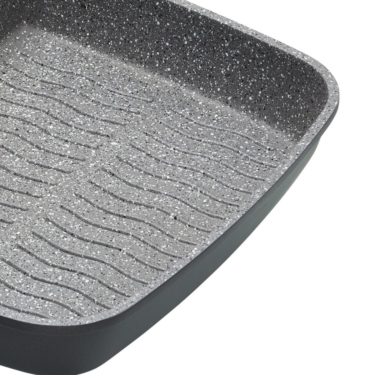 MasterClass 32cm Cast Aluminium 3-Section Griddle Pan