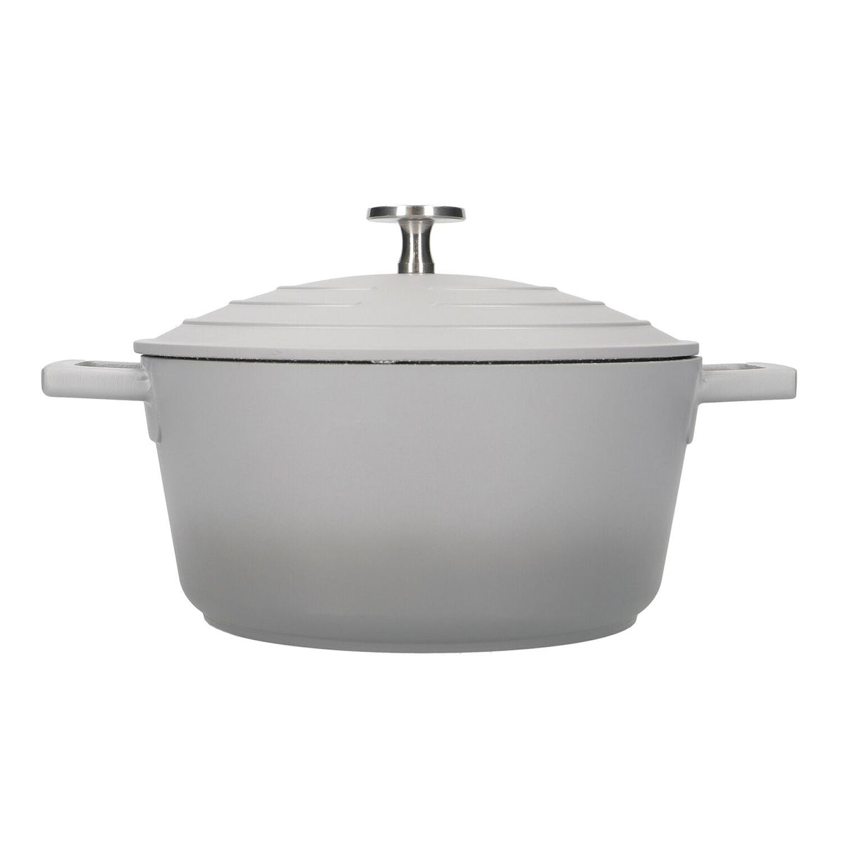 MasterClass 20cm Cast Aluminium Casserole Dish Grey Ombre