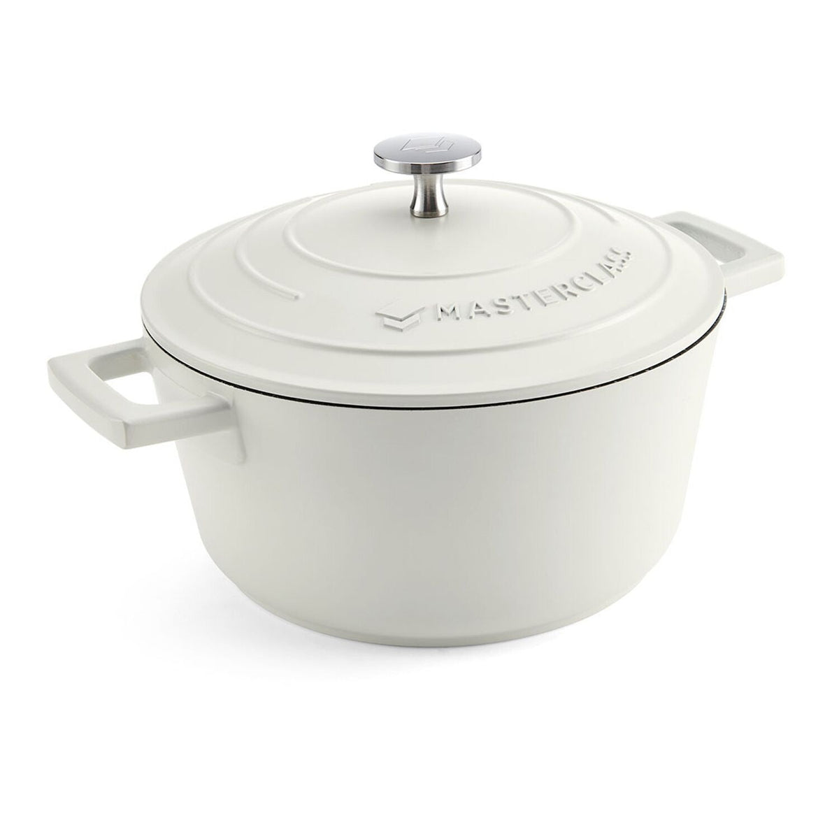 MasterClass 20cm Cast Aluminium Casserole Dish Cream
