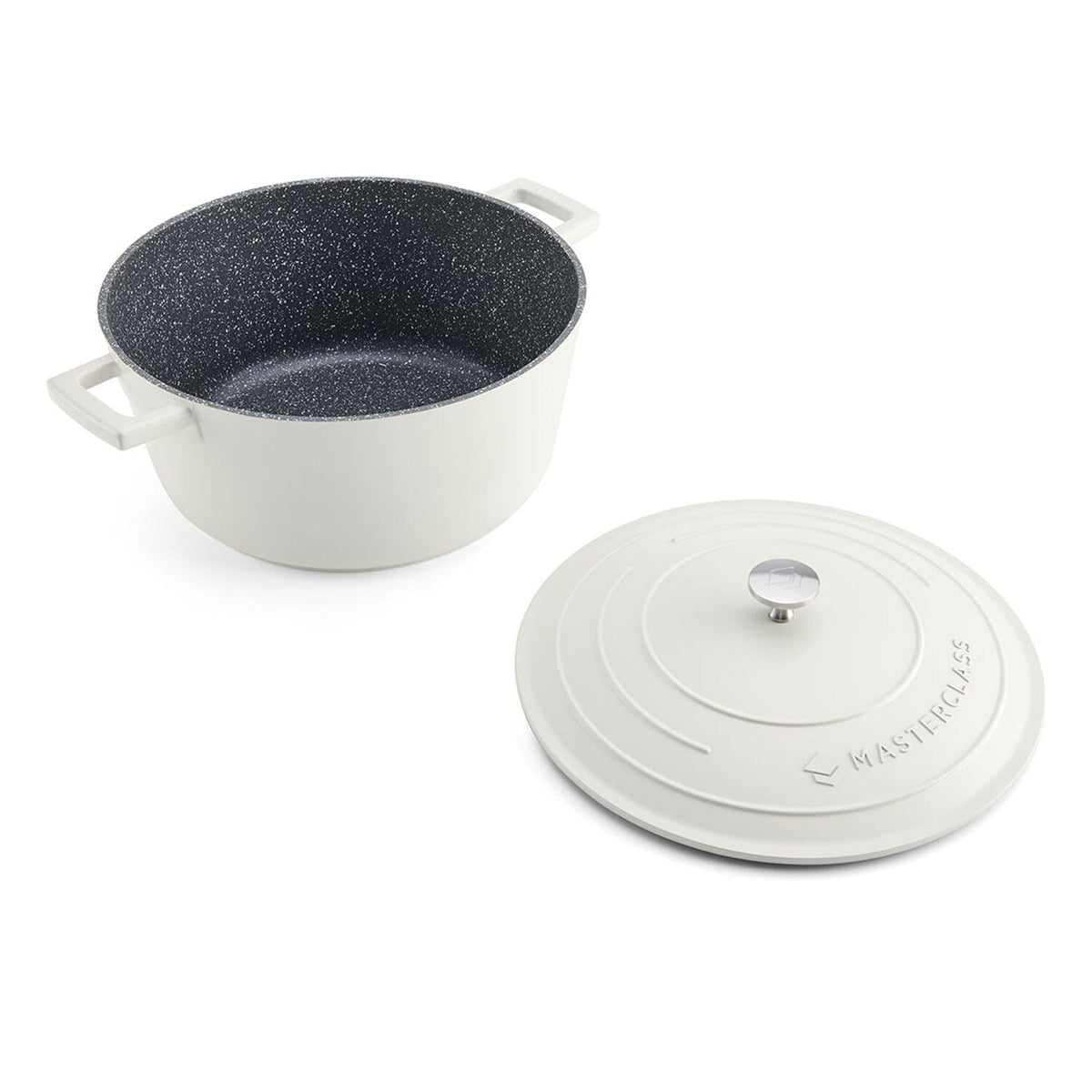 MasterClass 28cm Cast Aluminium Casserole Dish Cream