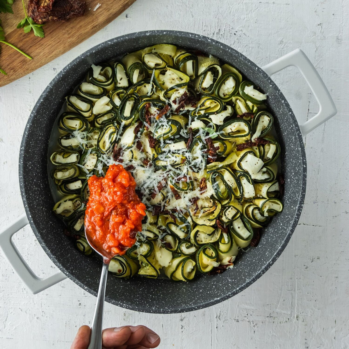 MasterClass 28cm Cast Aluminium Casserole Dish Cream