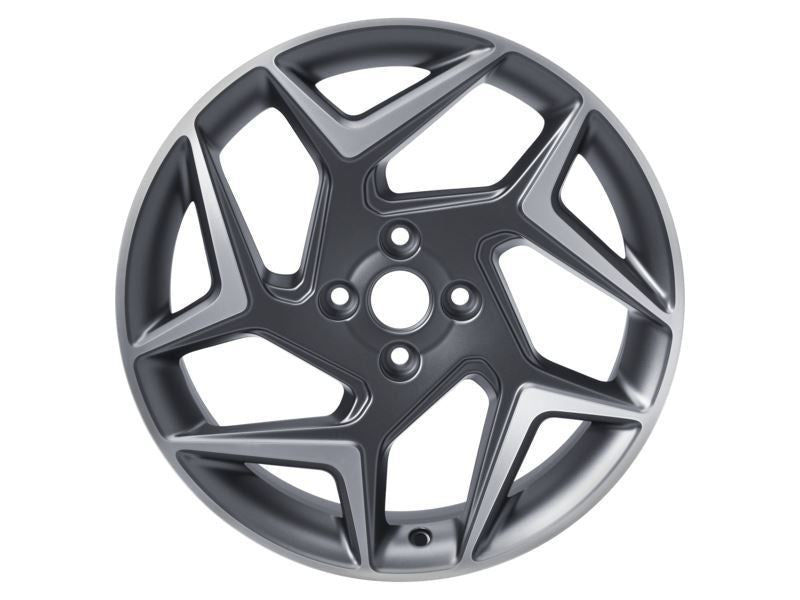 FIESTA 18" SET OF 4 SET OF 4 ALLOY WHEELS 5X2-SPOKE DESIGN MAGNETITE MACHINED FINISH 2018-2023