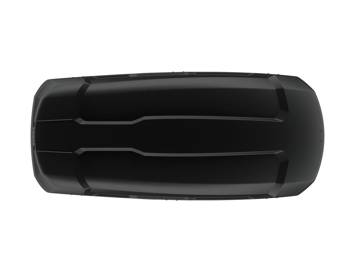 THULE* FORCE XT L 450L ROOF BOX LOCKABLE DUAL OPENING AEROSKIN MATT BLACK