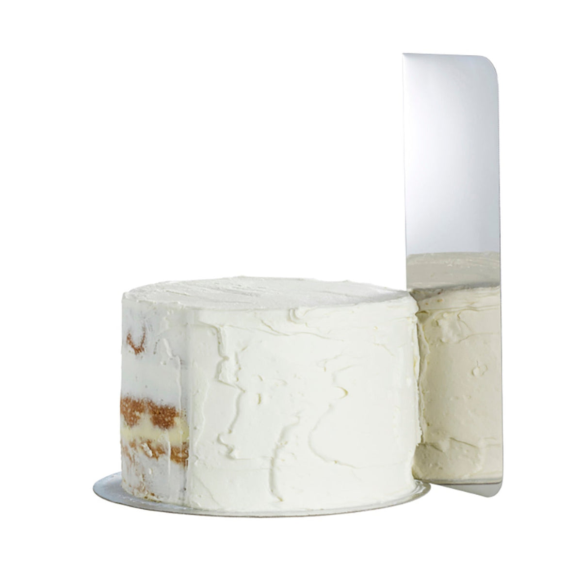 PME Stainless Steel Tall Cake Side Scraper 25cm