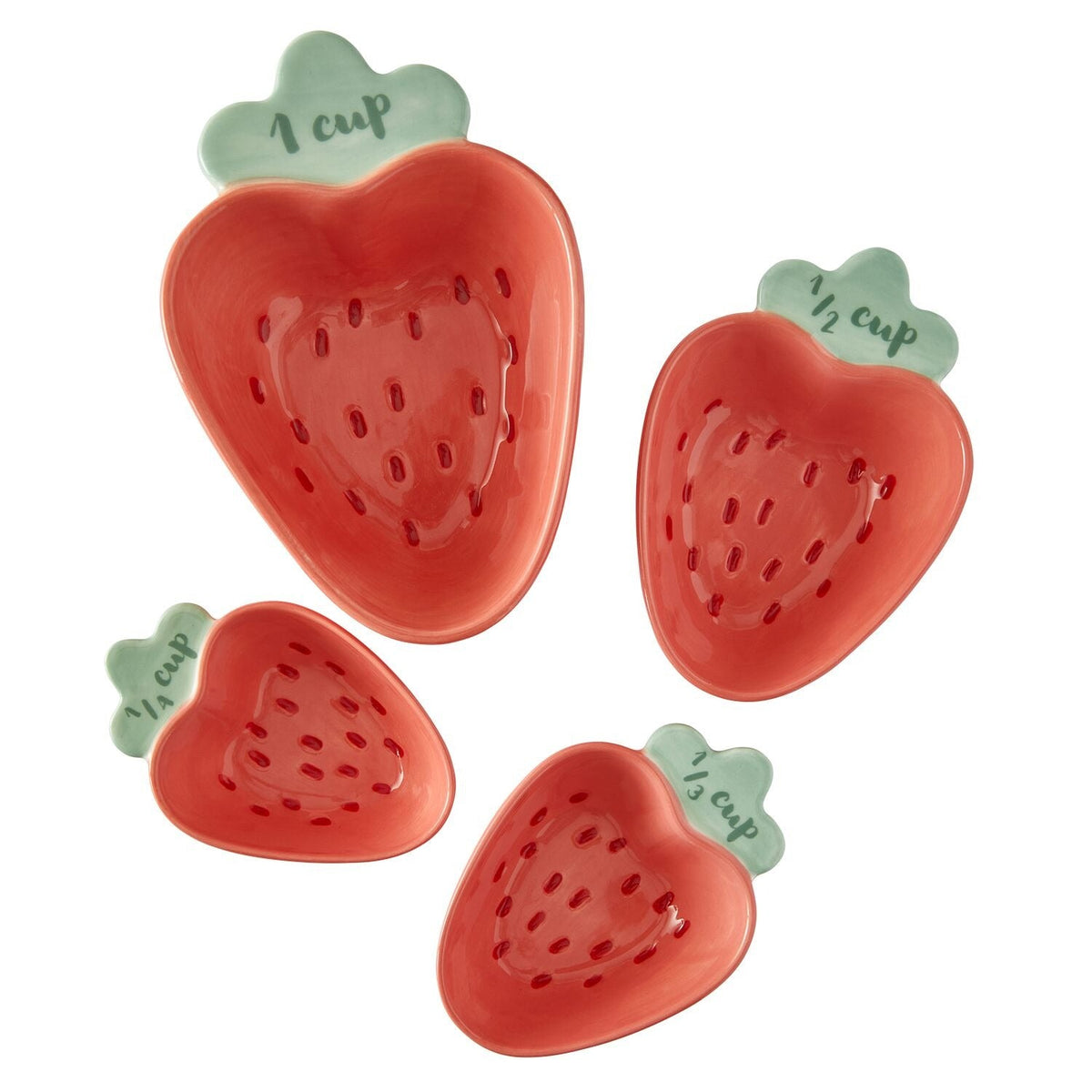 Strawberry Patch Measuring Cups