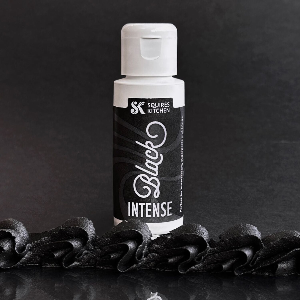 Squires Kitchen Intense Black Food Colouring 50g