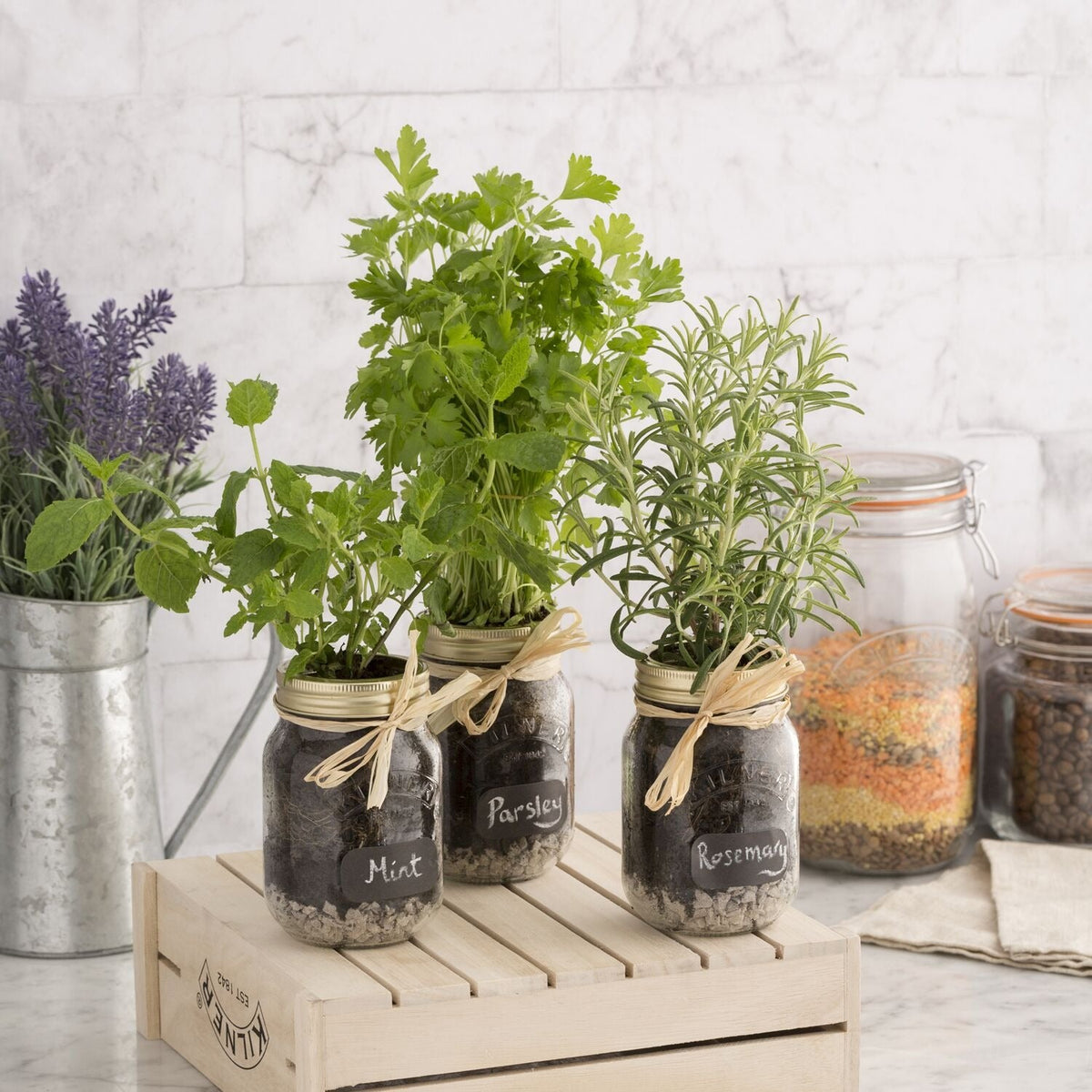 Kilner Regular Mouth Jars 0.5L – Set of 4