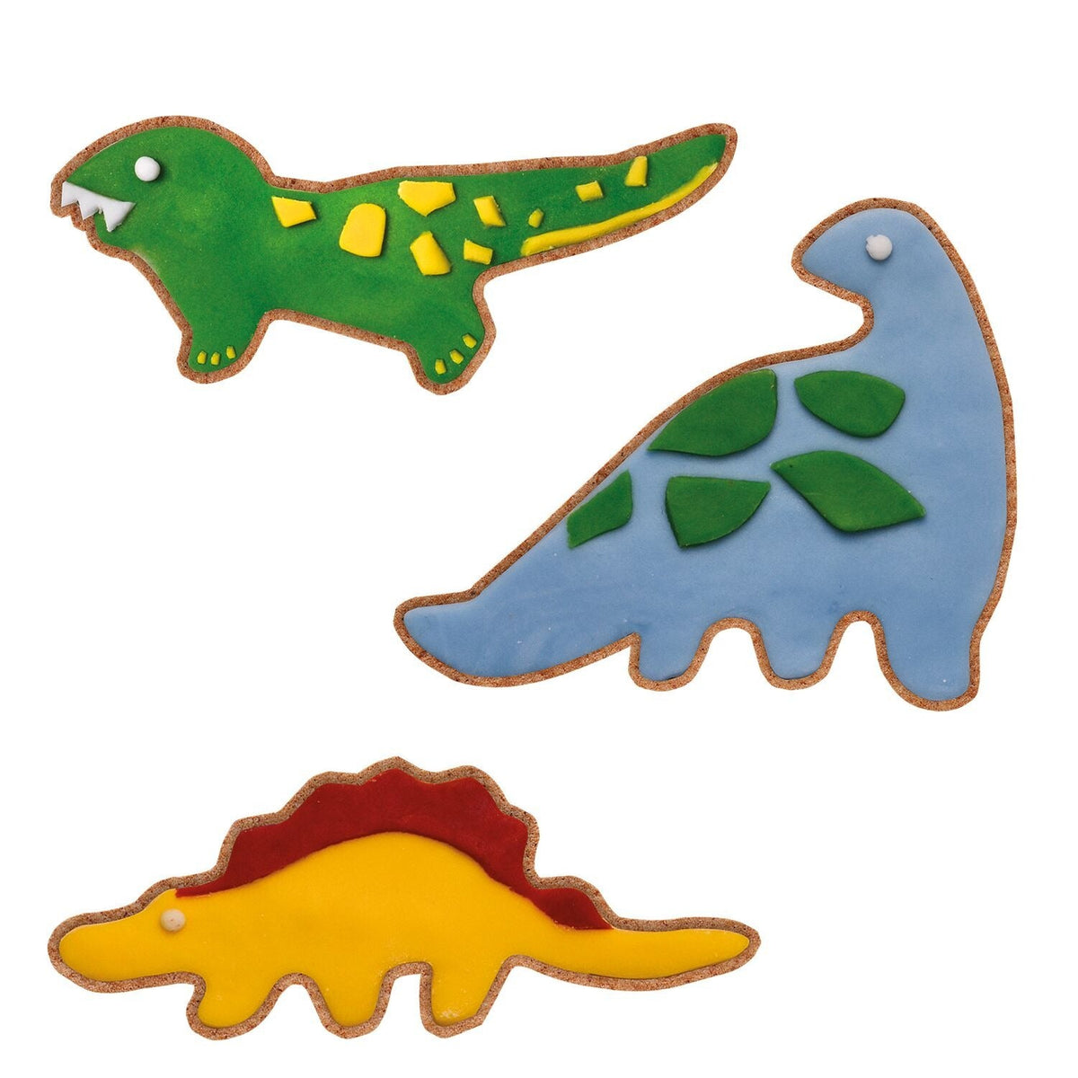 Lakeland Dinosaur Cookie Cutters – Pack of 3