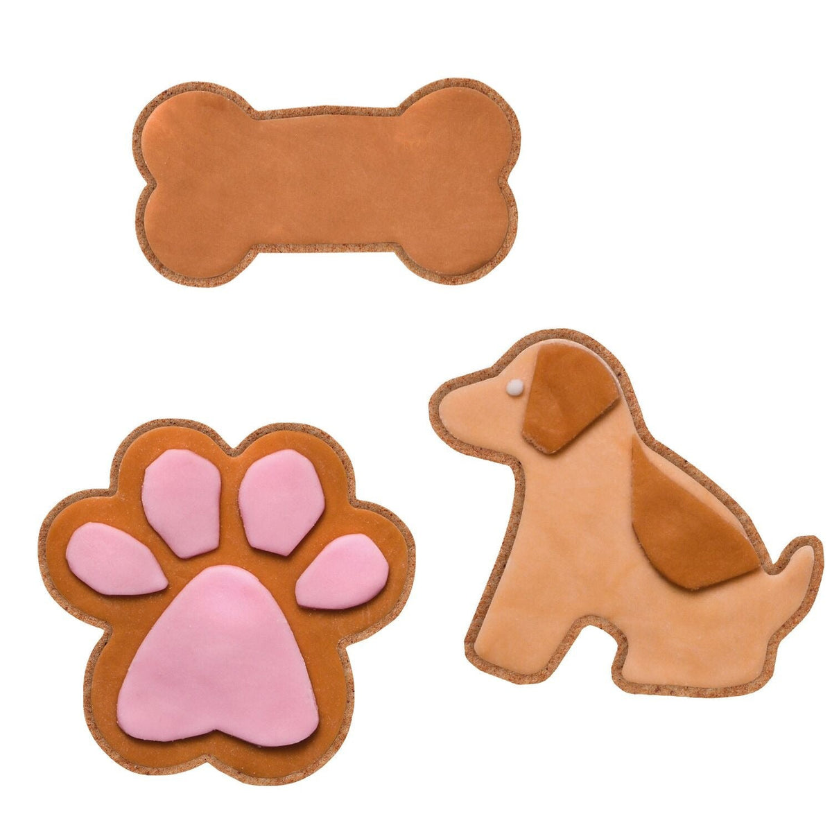 Lakeland Dog Cookie Cutters – Pack of 3