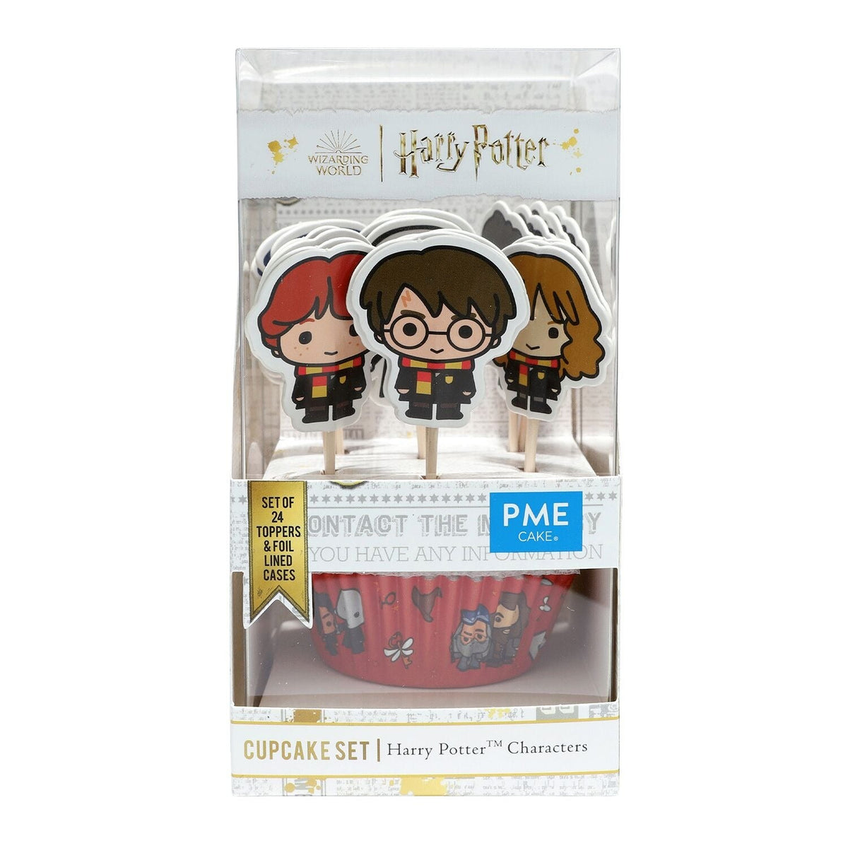 Harry Potter Cupcake Cases and Toppers – Set of 24