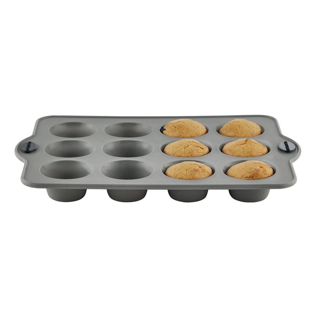 Lakeland Sure Bake Silicone Framed 12 Hole Muffin