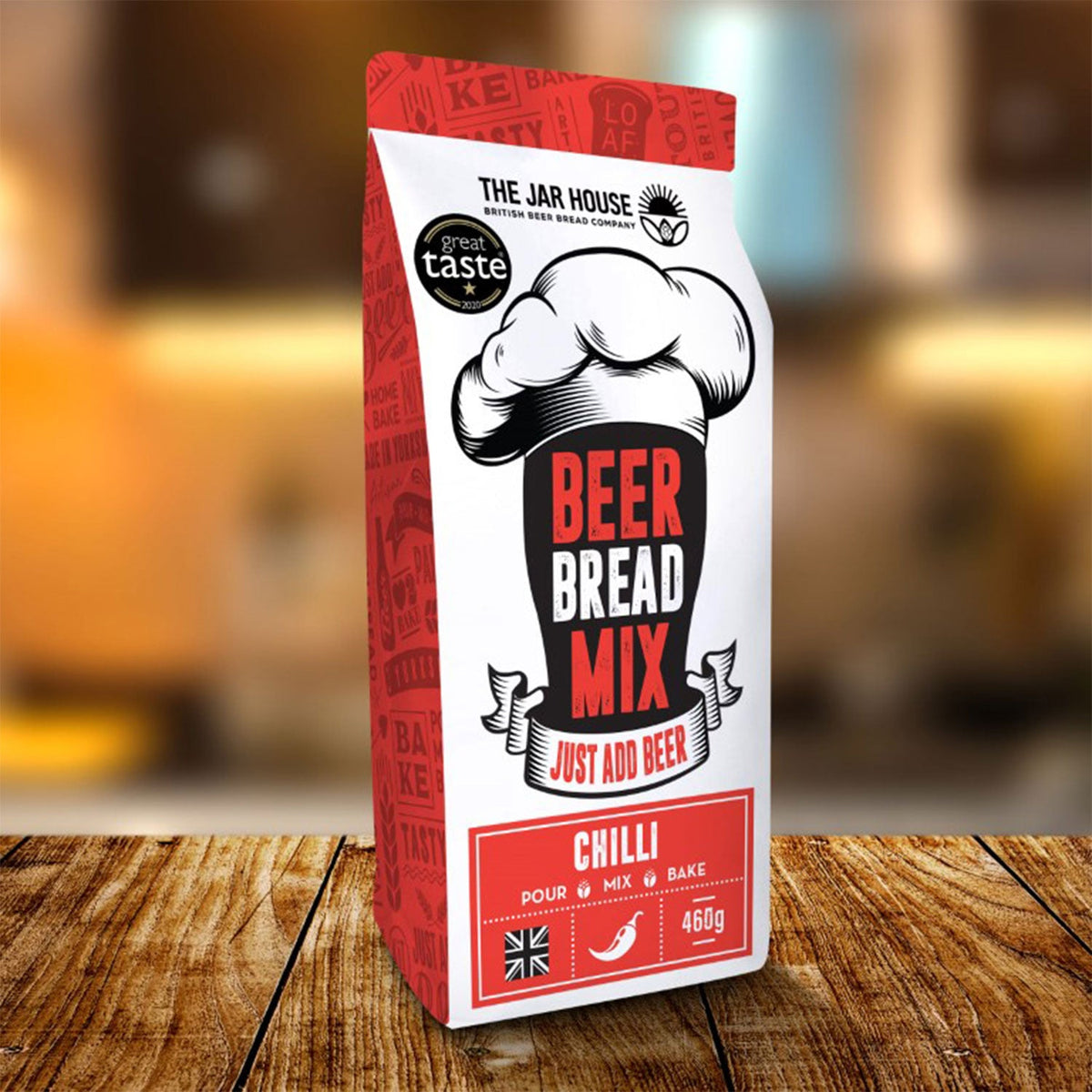 The Jar House Chilli Beer Bread Mix - 460g