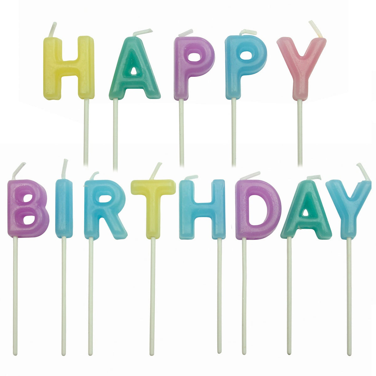 PME Happy Birthday Candles