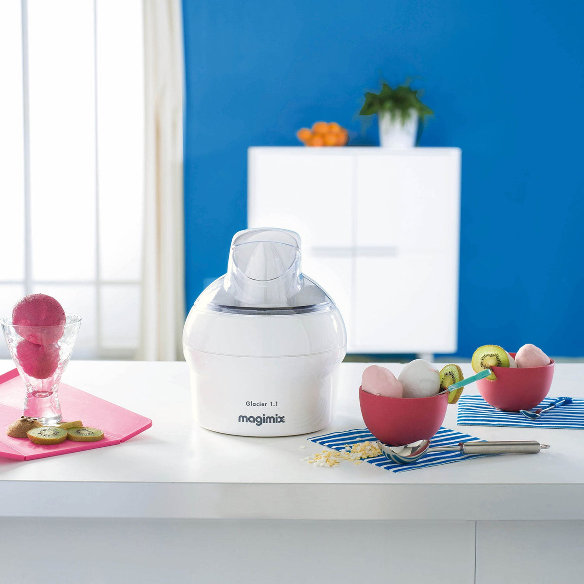 Magimix Le Glacier 1.1L Ice Cream Maker – White