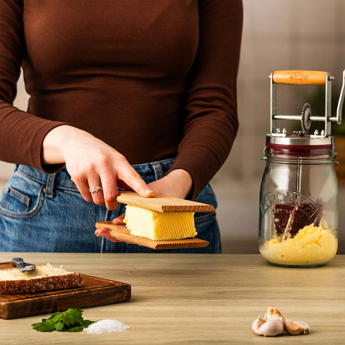 Kilner Butter Churner