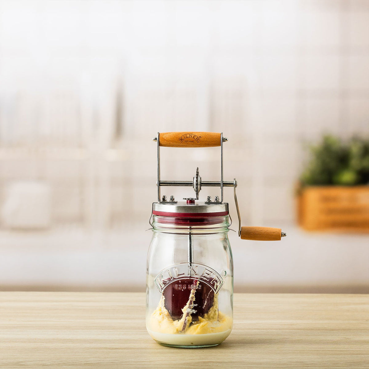 Kilner Butter Churner
