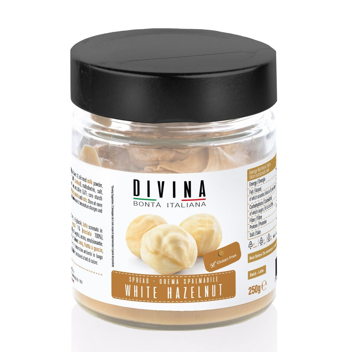 Rue Flambee White Hazelnut Spread 250g