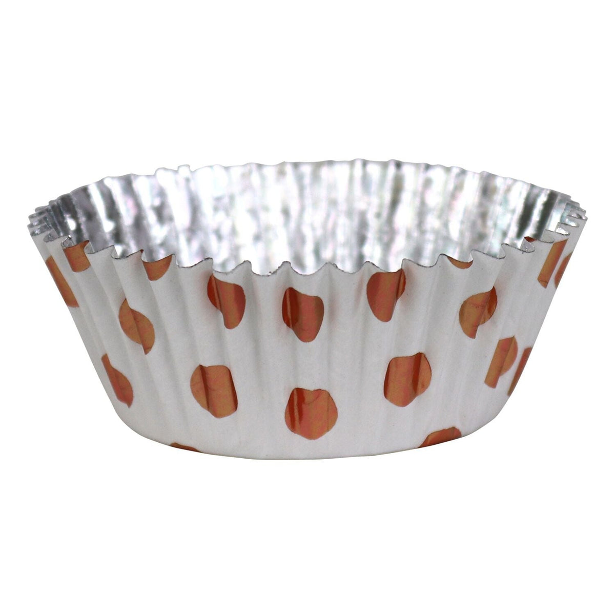 PME Rose Gold Dot Foil Cupcake Cases