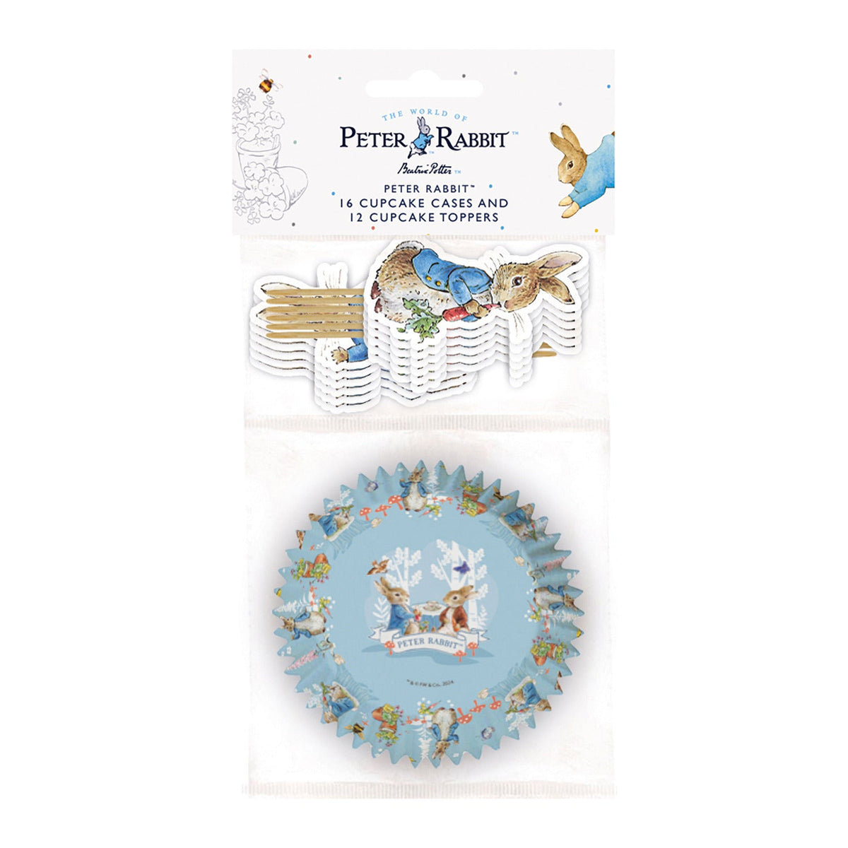 Peter Rabbit™ Cupcake Cases and Toppers