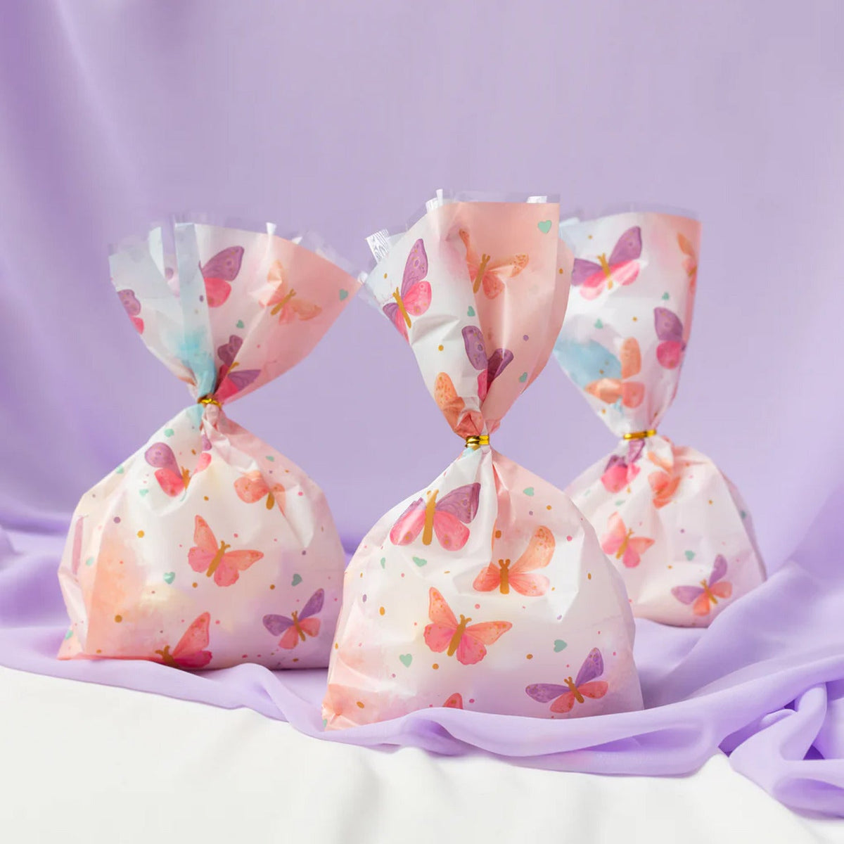 Butterfly Cellophane Bags - Pack of 20