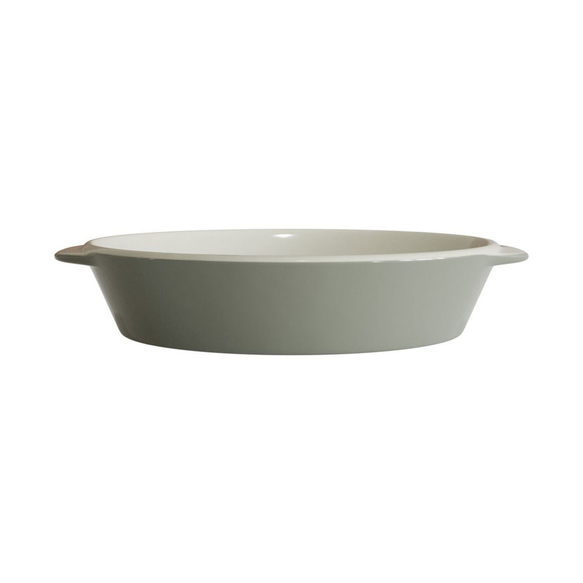 Round Stoneware Tapas Dish – Olive