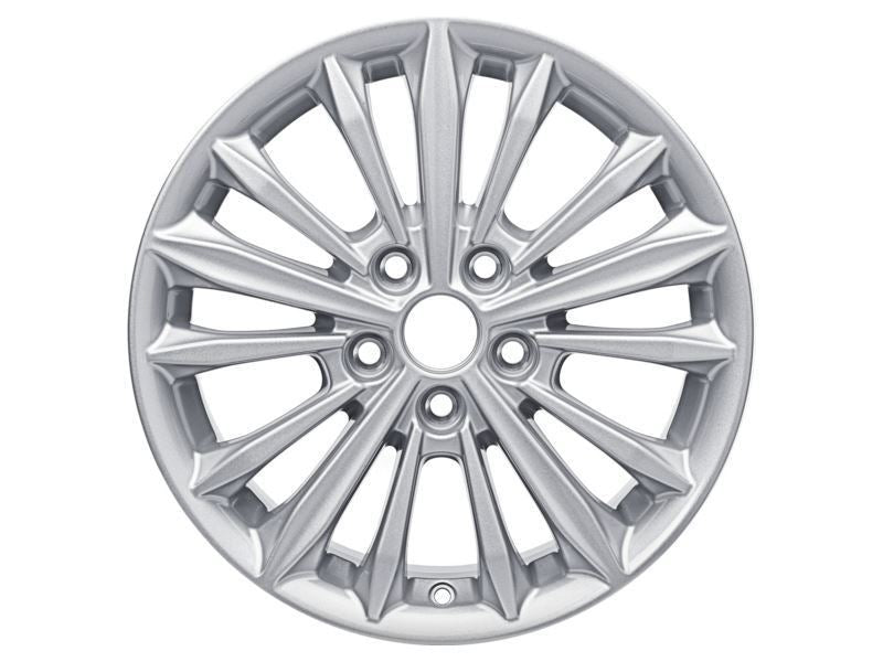 FOCUS 16" SET OF 4 SET OF 4 ALLOY WHEELS 15-SPOKE DESIGN SPARKLE SILVER FINISH 2018-2025