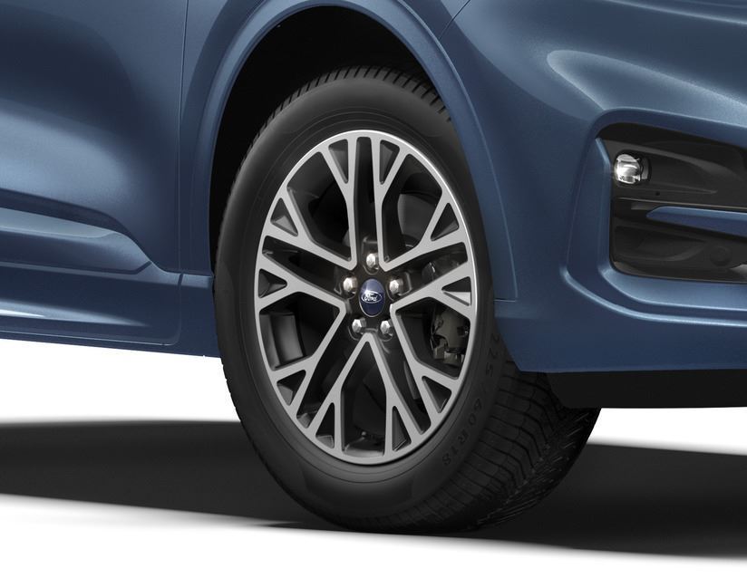 KUGA 18" SET OF 4 ALLOY WHEEL 5X2-Y-SPOKE DESIGN GLASS MAGNETIC FINISH 2020-ON
