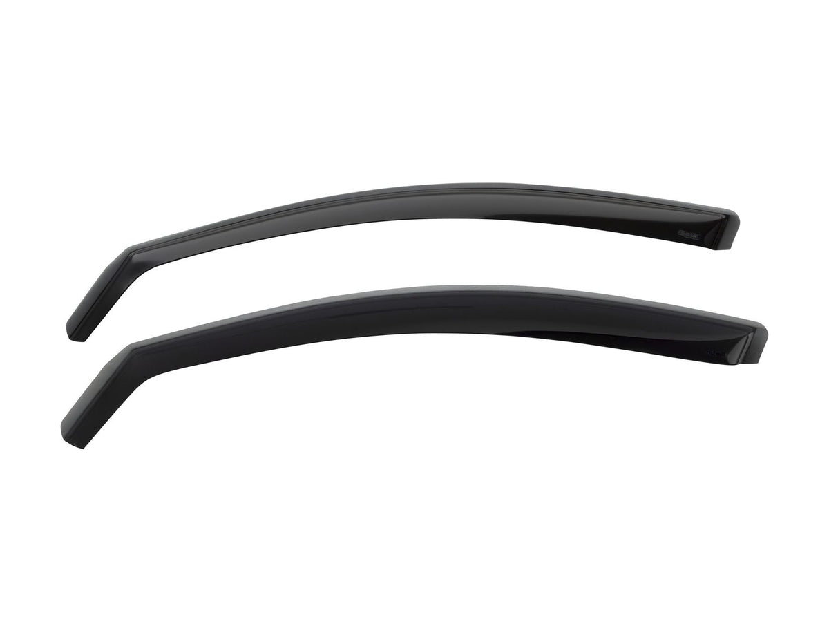 CLIMAIR* FRONT WINDOW WIND DEFLECTORS BLACK FOR MUSTANG MACH-ONWARDSE 2020-ONWARDS