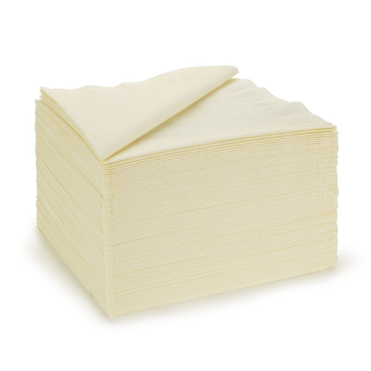 100 Cream Napkins