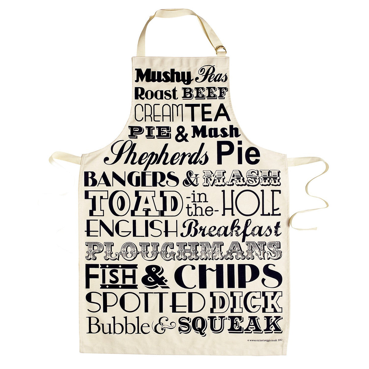 English Dinner Apron