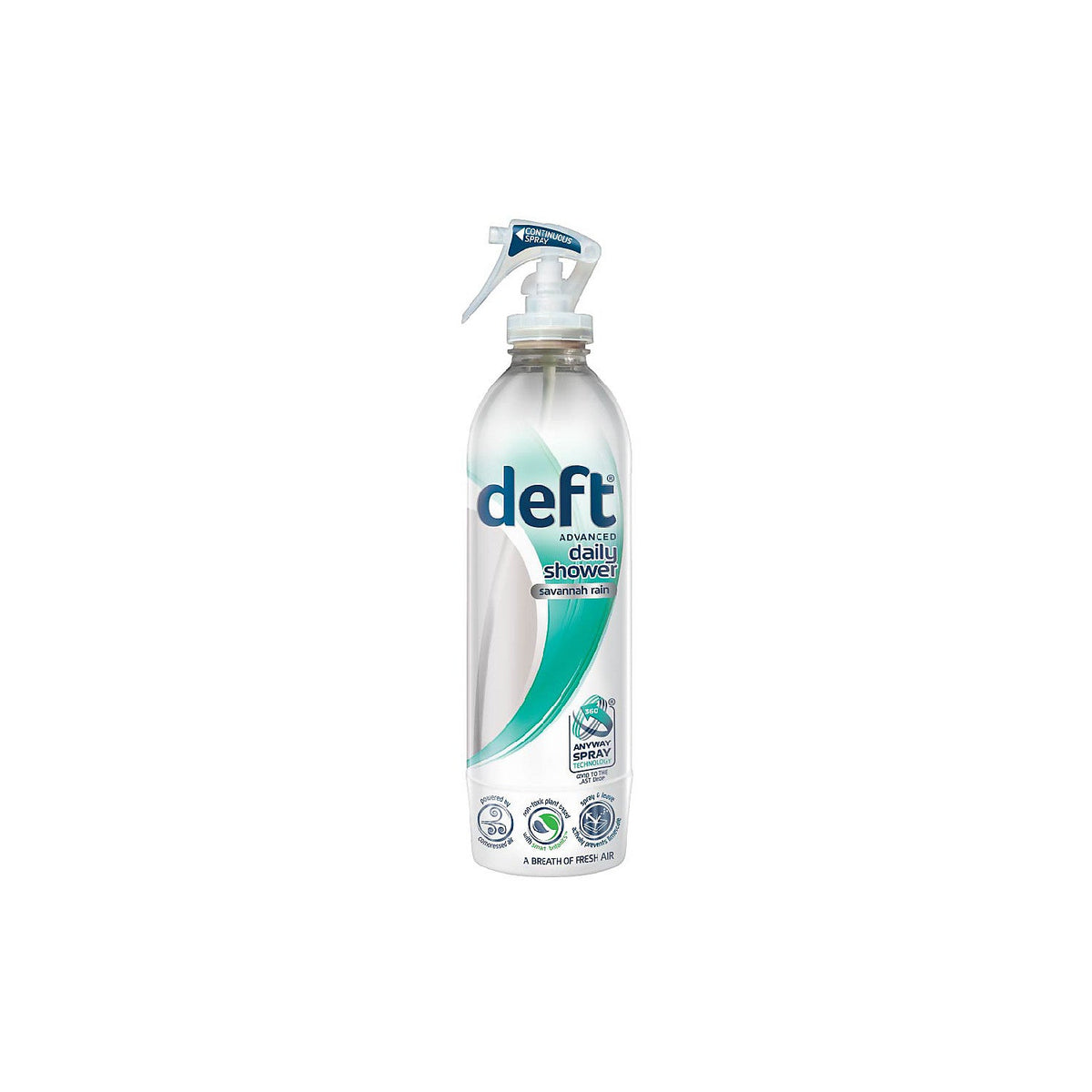 Deft Advanced Daily Shower Spray Savannah Rain 475ml.