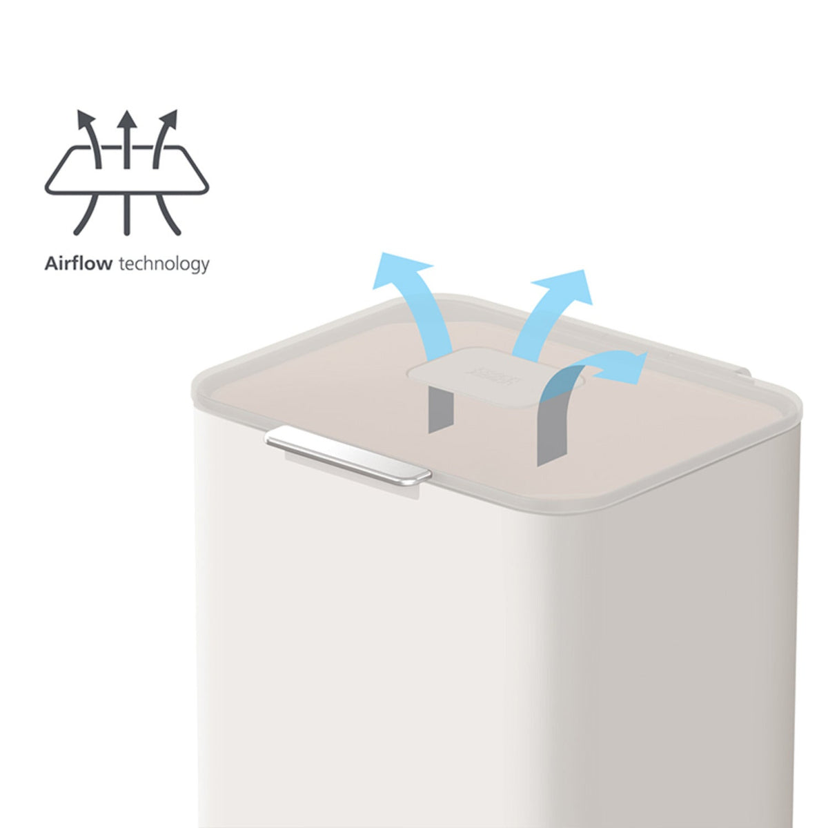 Joseph Joseph Totem Max Waste Recycling Unit - Stone 60L
