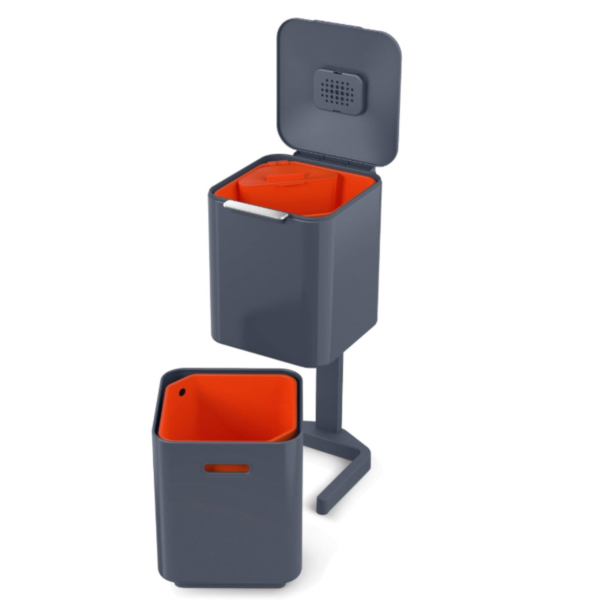 Joseph Joseph Totem Compact Waste Recycling Unit - Graphite 40L