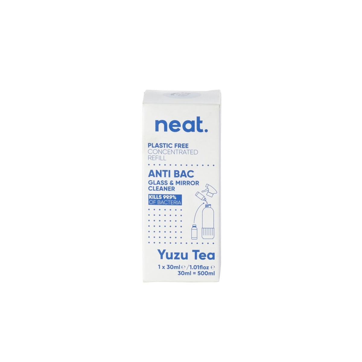 Neat Antibacterial Glass and Mirror Cleaner Concentrated Refill – Yuzu Tea