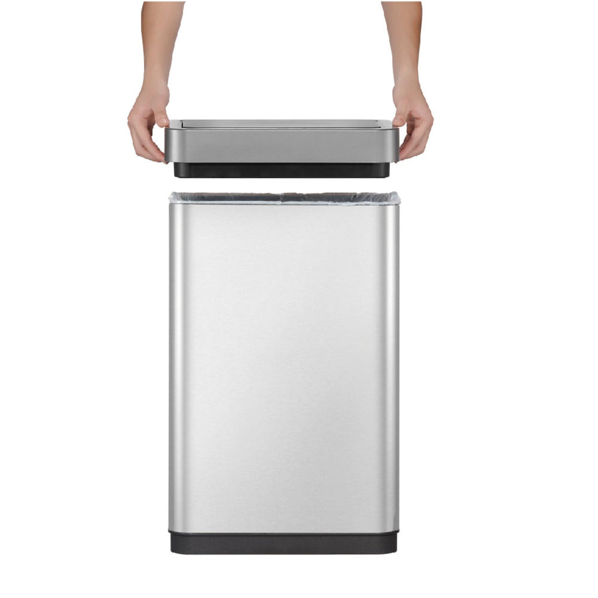 EKO® Mirage X Sensor Bin Stainless Steel 45 Litre