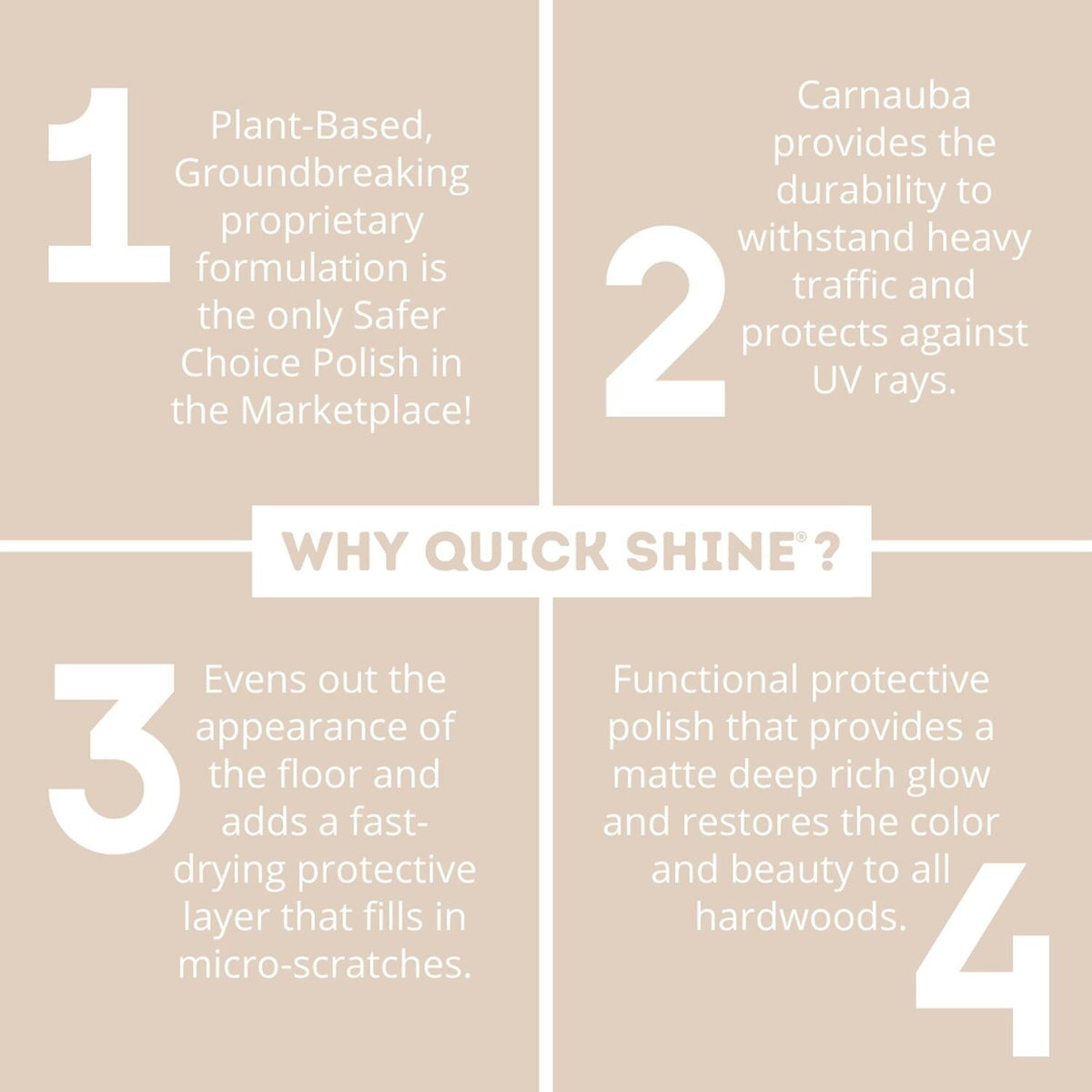 Quick Shine Hardwood Floor Luster