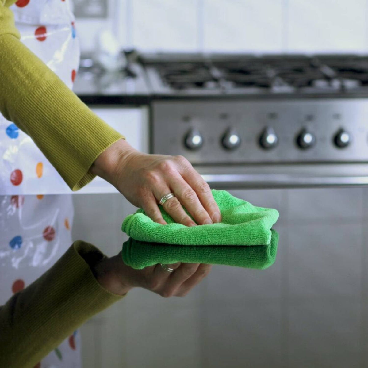 20 Recycled Greener Cleaner Microfibre Multipurpose Cloths