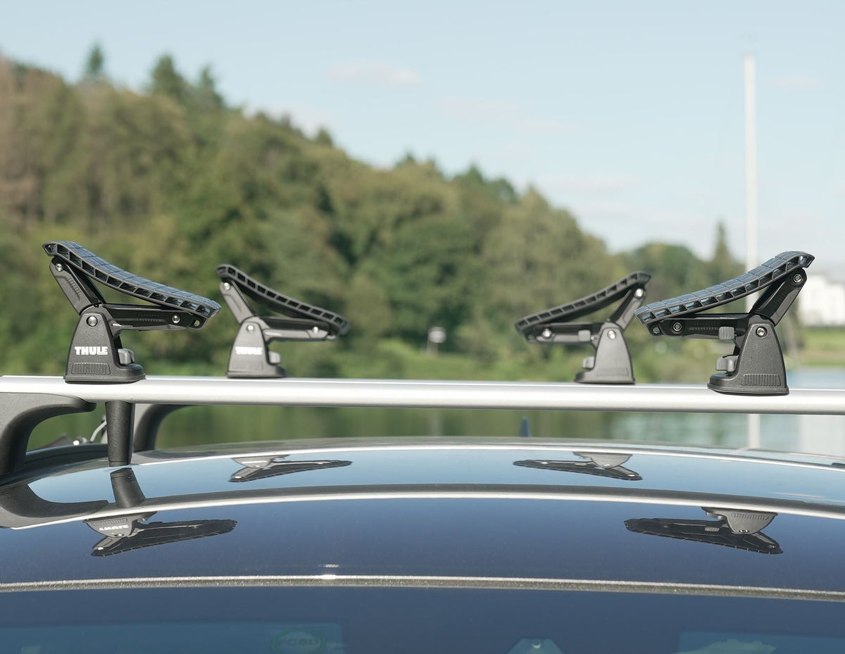 THULE* DOCKGRIP ROOF MOUNTED KAYAK/PADDLEBOARD CARRIER BLACK 895
