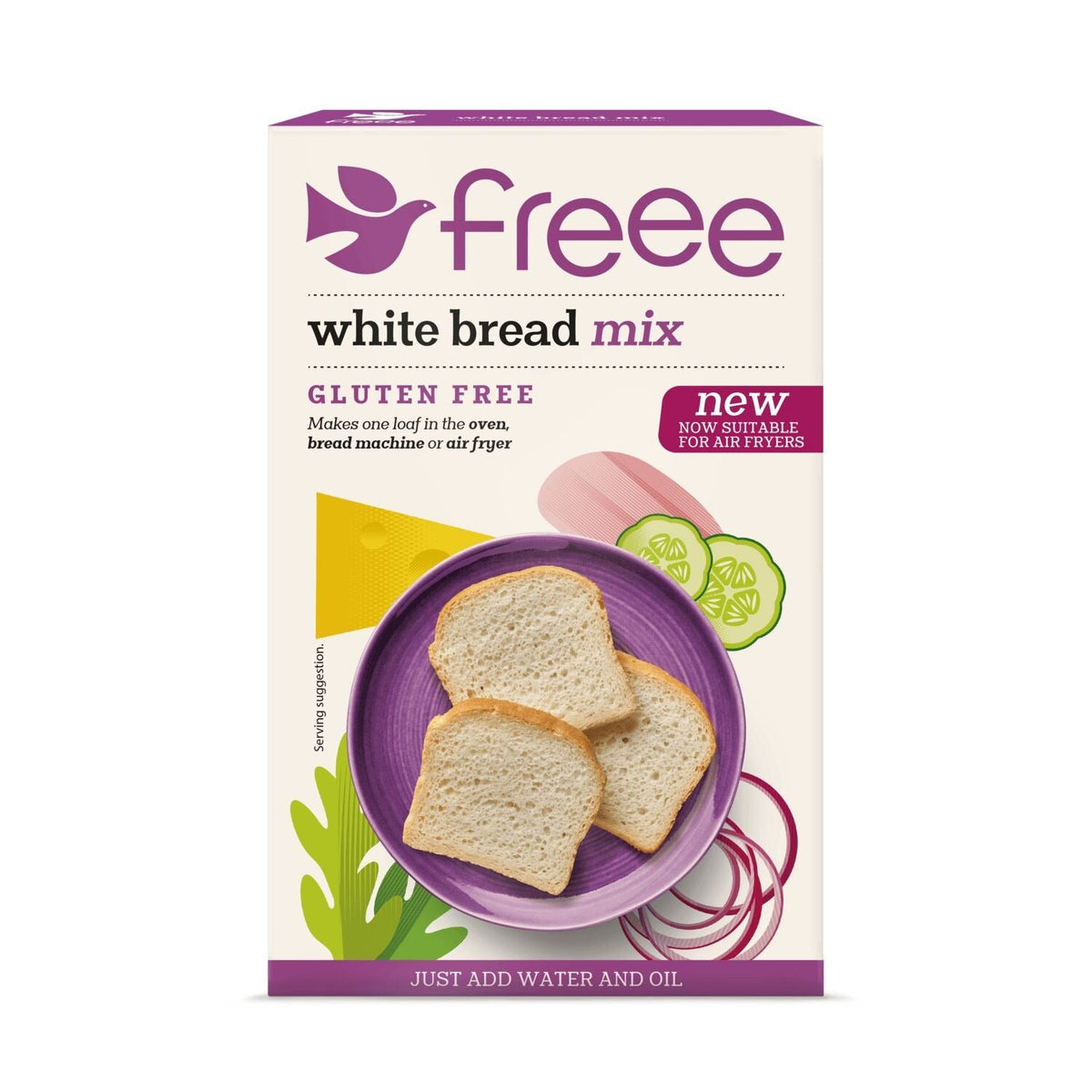 Doves Farm Freee Gluten Free White Bread Mix 500g
