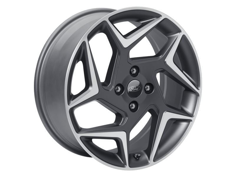 FIESTA 18" SET OF 4 SET OF 4 ALLOY WHEELS 5X2-SPOKE DESIGN MAGNETITE MACHINED FINISH 2018-2023