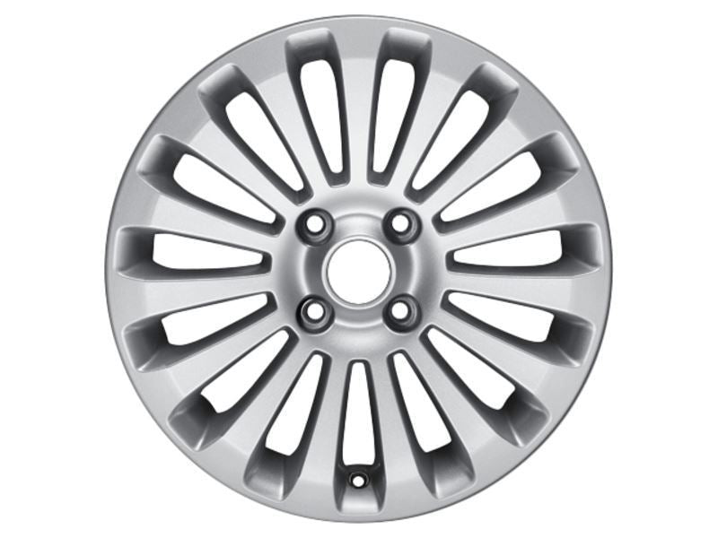 FIESTA 16" SET OF 4 ALLOY WHEELS 15-SPOKE DESIGN SILVER FINISH 2008-2012 2237340