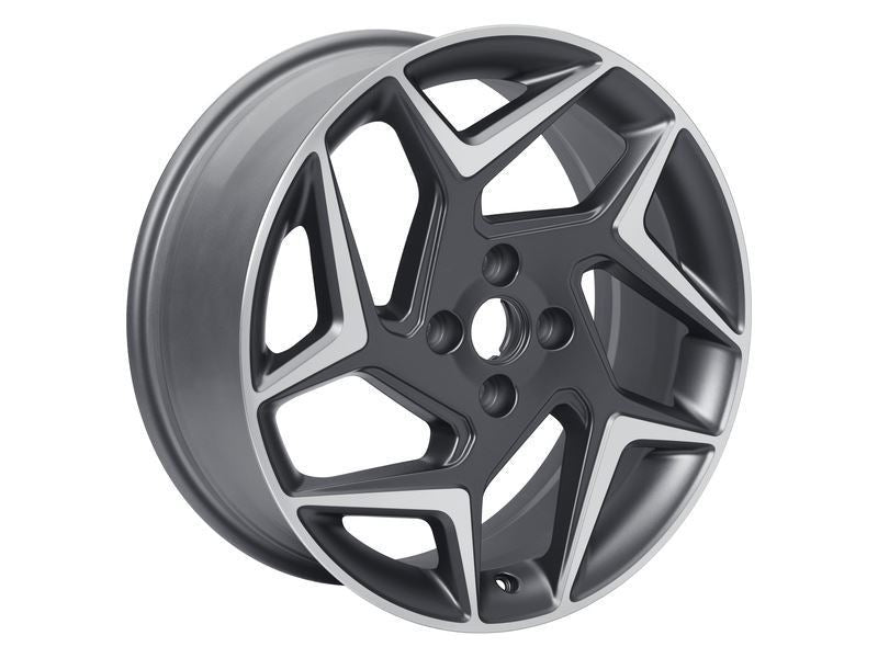 FIESTA 18" SET OF 4 SET OF 4 ALLOY WHEELS 5X2-SPOKE DESIGN MAGNETITE MACHINED FINISH 2018-2023