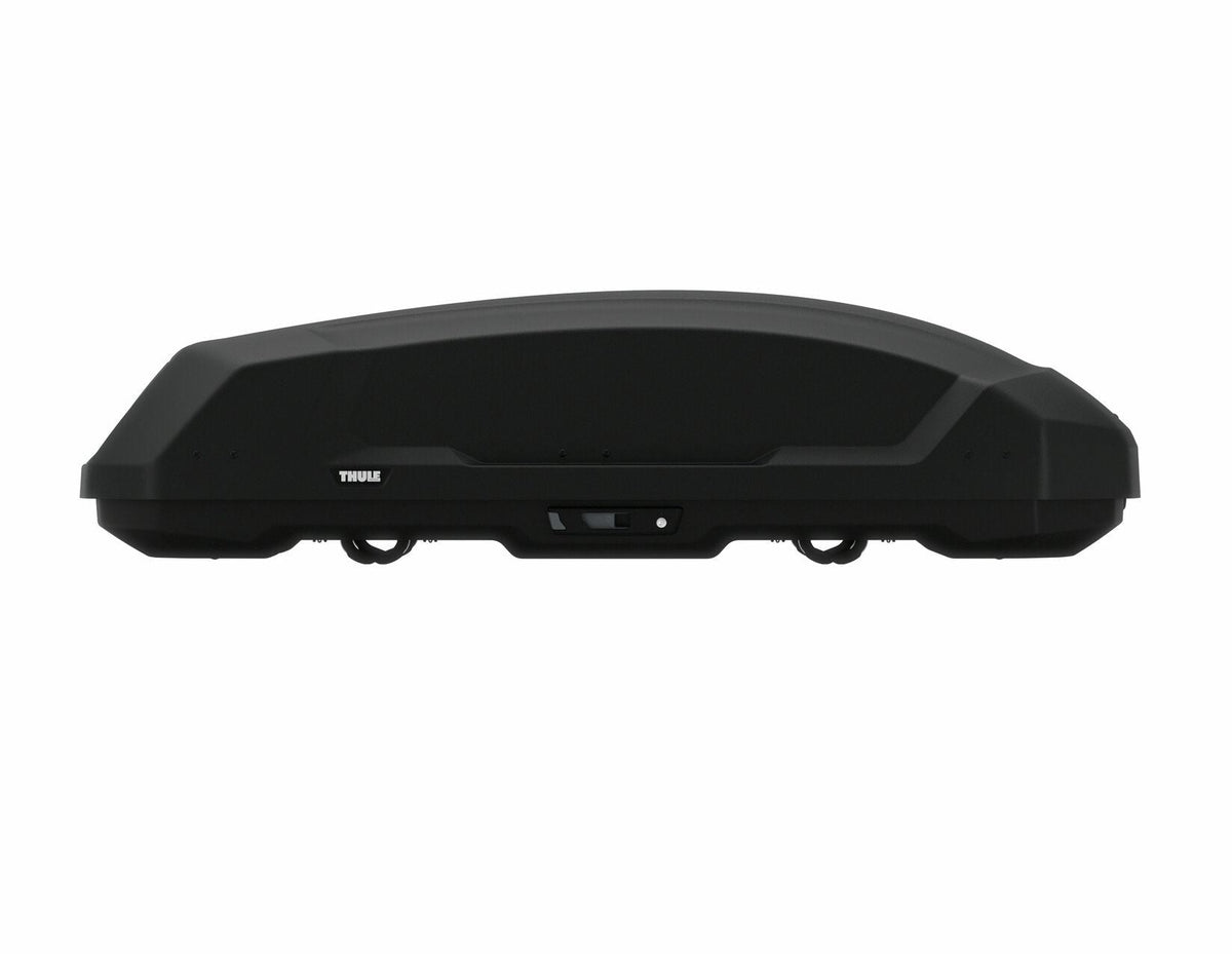 THULE* FORCE 3 M 400L ROOF BOX LOCKABLE DUAL SIDE AEROSKIN MATT BLACK