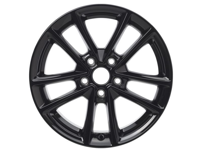 FOCUS 16" SET OF 4 ALLOY WHEEL 5X2-SPOKE DESIGN ABSOLUTE BLACK FINISH 2016-2019