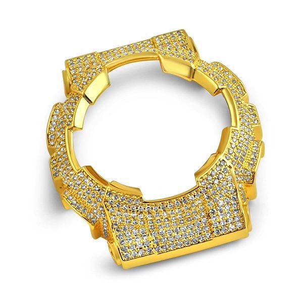 Bling Bling CZ Gold Bezel for Casio Baby G Shock
